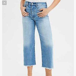Wide Leg Crop Jean - AMERICAN EAGLE JEANS